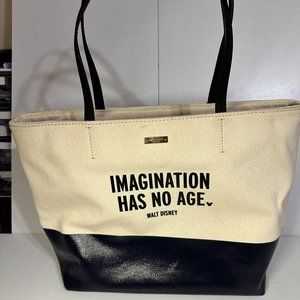 Disney + Kate Spade "Imagination Has No Age" Tote Bag